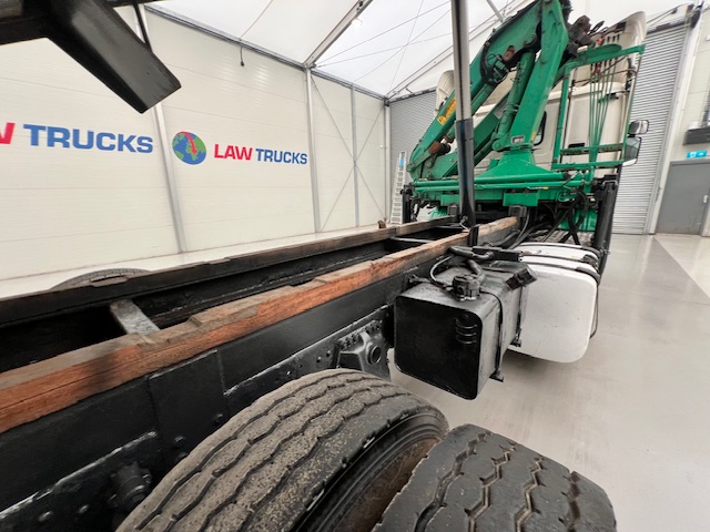 Scania P270 10 Tyre Day Cab Bulk Tipper with Crane