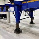 Dennison Tri Axle Sliding Skeletal Trailer BPW - thumbnail