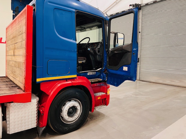 Scania 144 460 10 Tyre Sleeper Cab Flatbed
