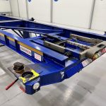 Dennison Tri Axle Sliding Skeletal Trailer BPW - thumbnail