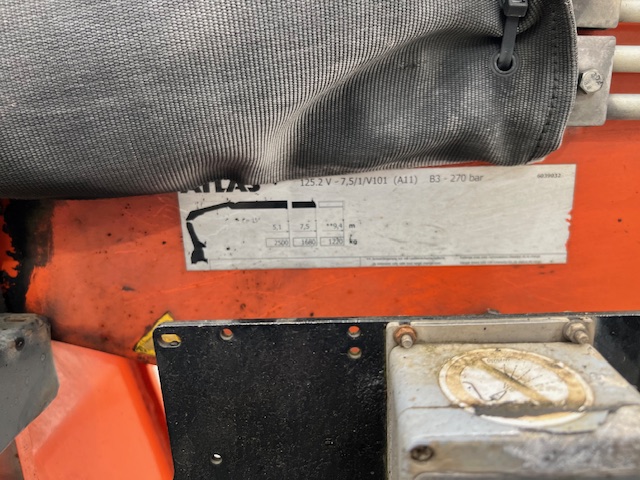 Volvo FM 450 Dropside Brick Grab Drawbar