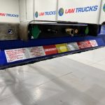 Dennison Tri Axle Sliding Skeletal Trailer BPW - thumbnail