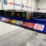 Dennison Tri Axle Sliding Skeletal Trailer BPW - thumbnail
