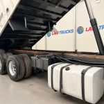 Scania P270 10 Tyre Day Cab Bulk Tipper with Crane - thumbnail