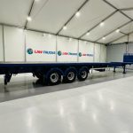 SDC Tri Axle PSK Extendable Flatbed Trailer - thumbnail