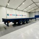 SDC Tri Axle PSK Extendable Flatbed Trailer - thumbnail