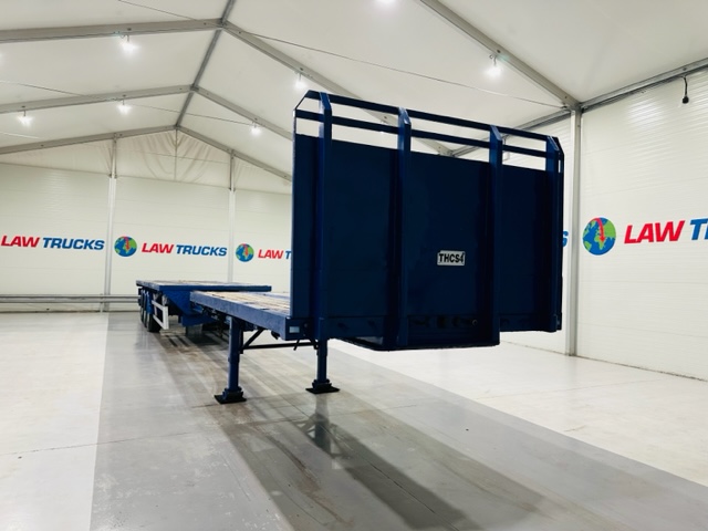 SDC Tri Axle PSK Extendable Flatbed Trailer
