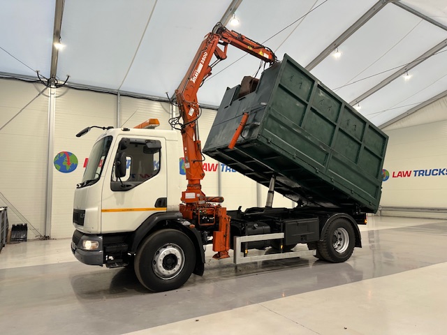 DAF LF55 220 4×2 Steel Tipper Grab Manual