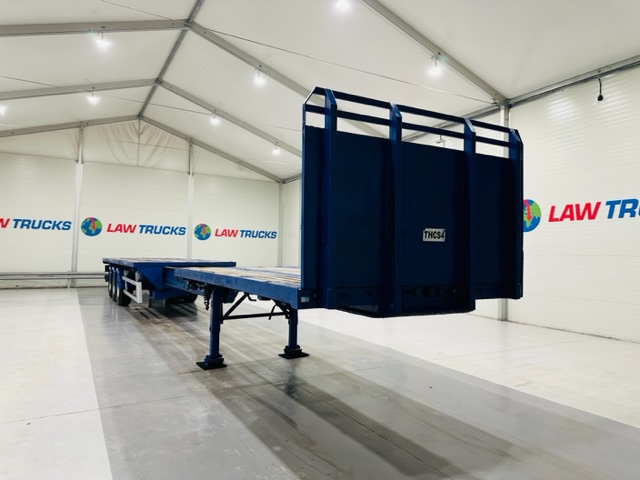SDC Tri Axle PSK Extendable Flatbed Trailer