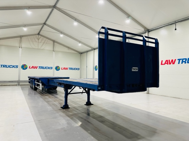 SDC Tri Axle PSK Extendable Flatbed Trailer