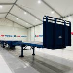 SDC Tri Axle PSK Extendable Flatbed Trailer - thumbnail