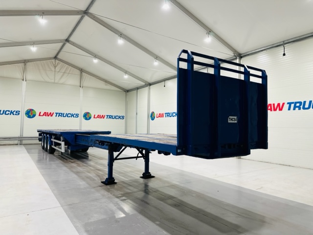 SDC Tri Axle PSK Extendable Flatbed Trailer
