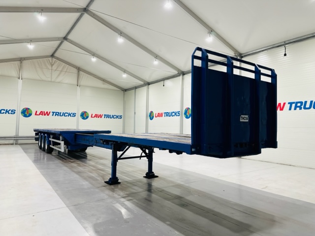 SDC Tri Axle PSK Extendable Flatbed Trailer