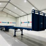 SDC Tri Axle PSK Extendable Flatbed Trailer - thumbnail