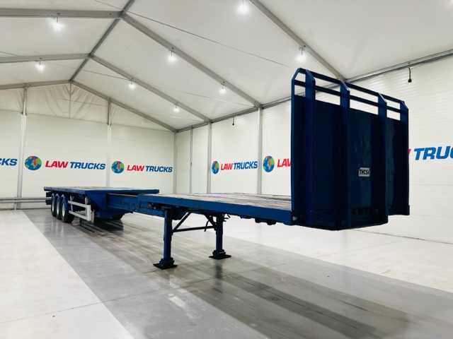 SDC Tri Axle PSK Extendable Flatbed Trailer