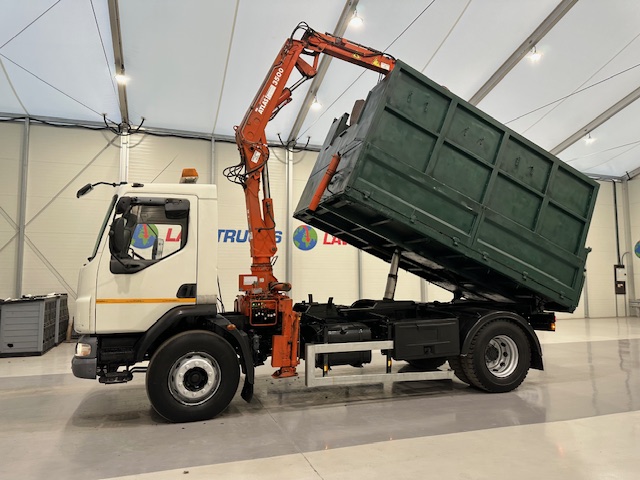 DAF LF55 220 4×2 Steel Tipper Grab Manual