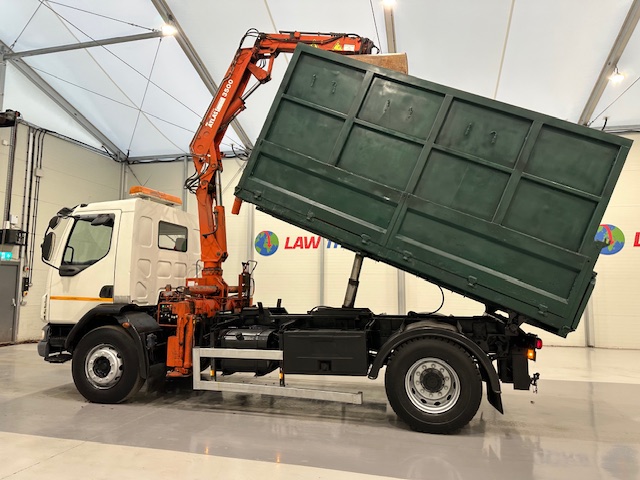 DAF LF55 220 4×2 Steel Tipper Grab Manual