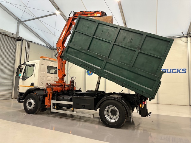 DAF LF55 220 4×2 Steel Tipper Grab Manual
