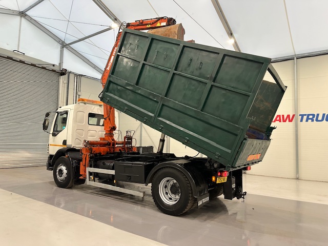 DAF LF55 220 4×2 Steel Tipper Grab Manual