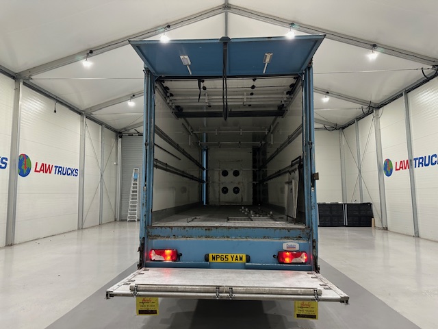 Scania P320 6×2 10 Tyre Rear Lift Insulated Box Van