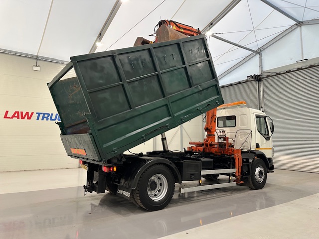 DAF LF55 220 4×2 Steel Tipper Grab Manual