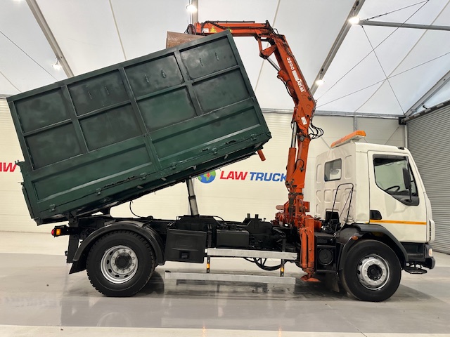 DAF LF55 220 4×2 Steel Tipper Grab Manual