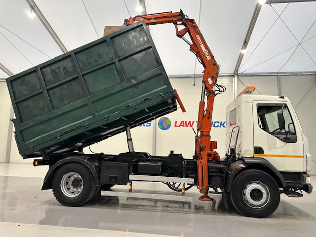 DAF LF55 220 4×2 Steel Tipper Grab Manual