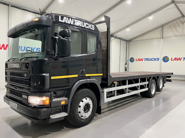 Scania P94 300 6×2 10 Tyre Rear Lift Flatbed
