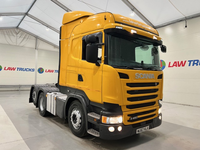 Scania R450 6×2 Rear Lift Tractor Unit PTO