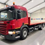 Scania P320 6×2 10 Tyre Rear Lift Flatbed - thumbnail