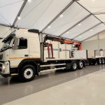 Volvo FM 450 Dropside Brick Grab Drawbar - thumbnail