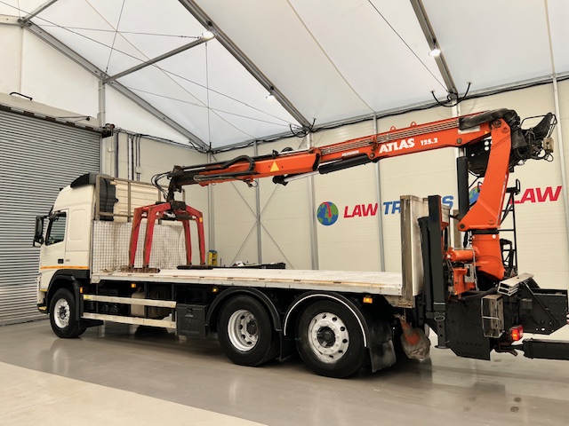Volvo FM 450 Dropside Brick Grab Drawbar