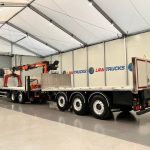 Volvo FM 450 Dropside Brick Grab Drawbar - thumbnail