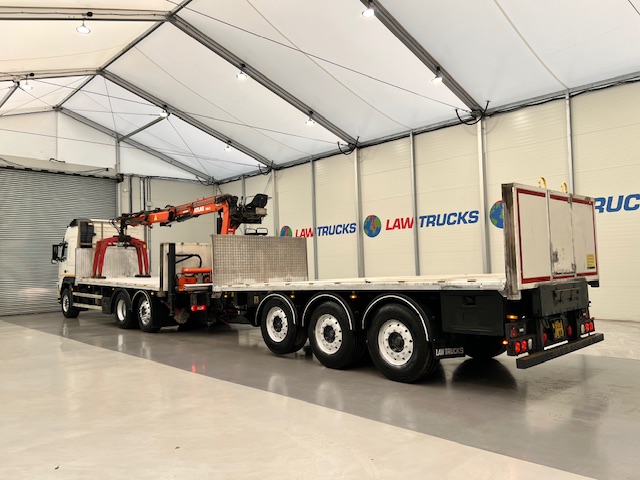 Volvo FM 450 Dropside Brick Grab Drawbar