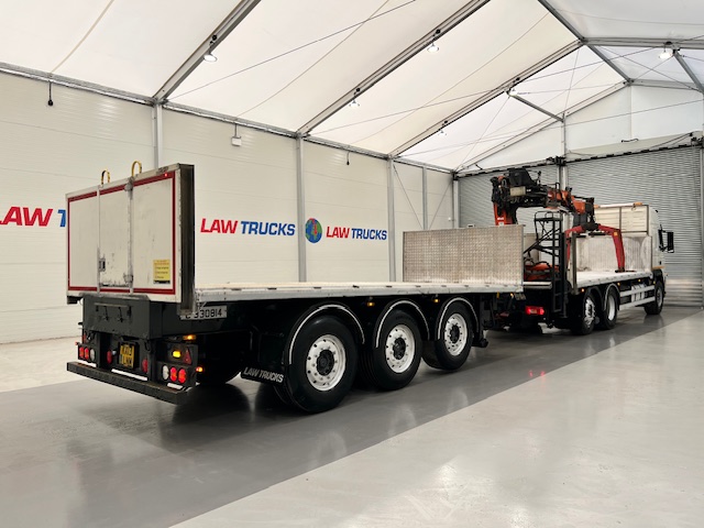 Volvo FM 450 Dropside Brick Grab Drawbar