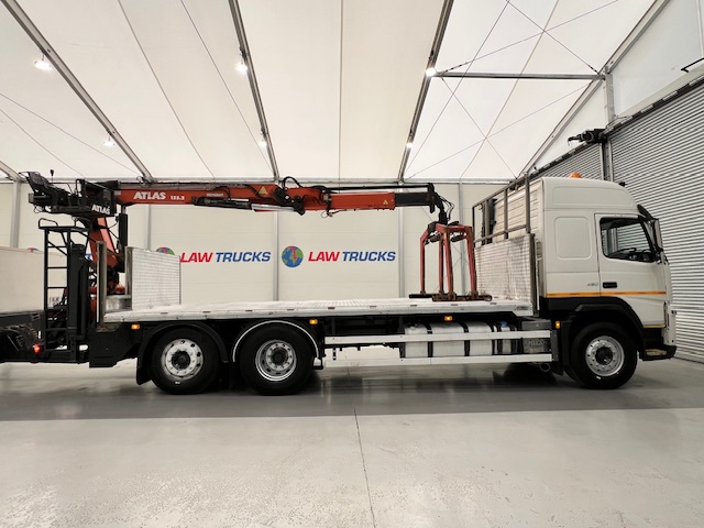 Volvo FM 450 Dropside Brick Grab Drawbar
