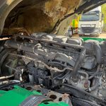 Scania P270 10 Tyre Day Cab Bulk Tipper with Crane - thumbnail
