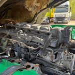 Scania P270 10 Tyre Day Cab Bulk Tipper with Crane - thumbnail