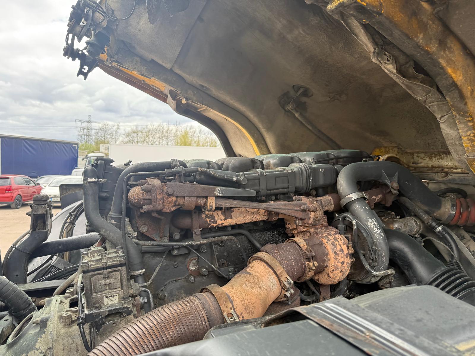 Scania P380 8×4 Day Cab Steel Tipper Manual