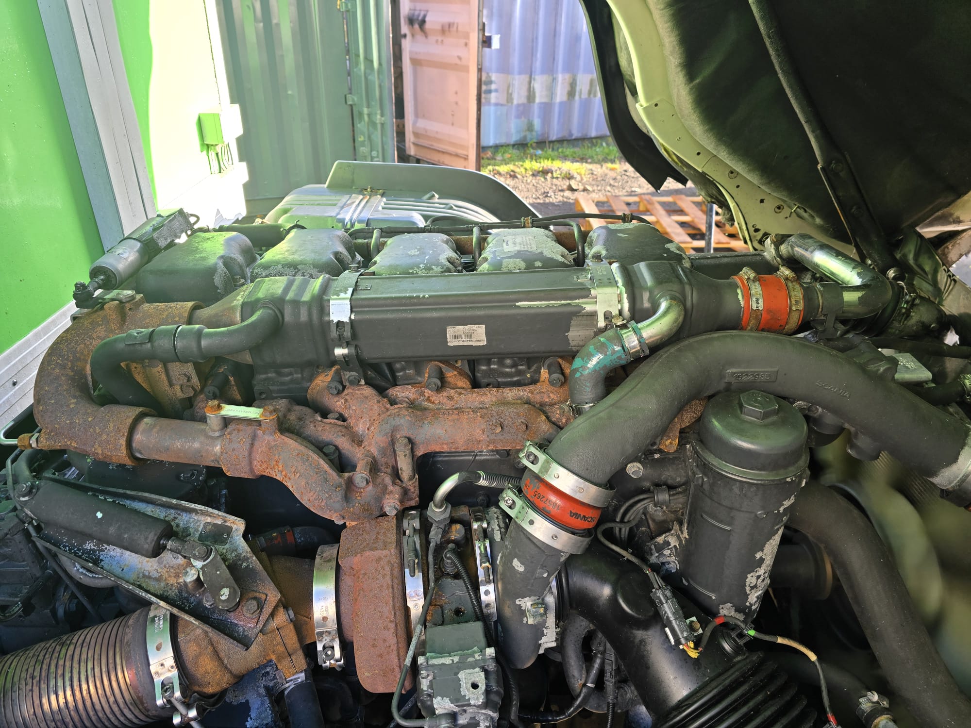 Scania P280 6×2 Rear Lift Day Cab Fridge Box Manual
