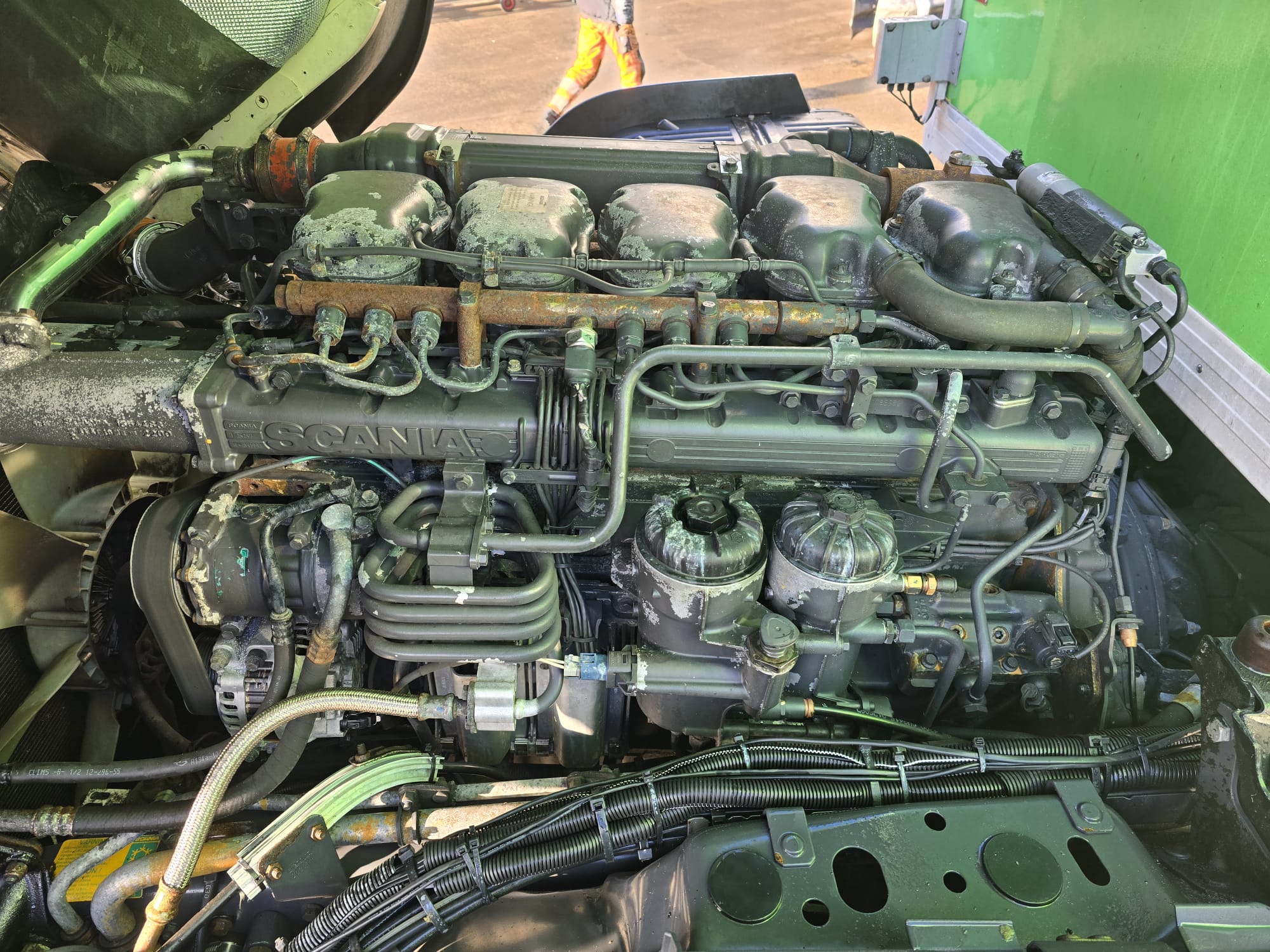 Scania P280 6×2 Rear Lift Day Cab Fridge Box Manual