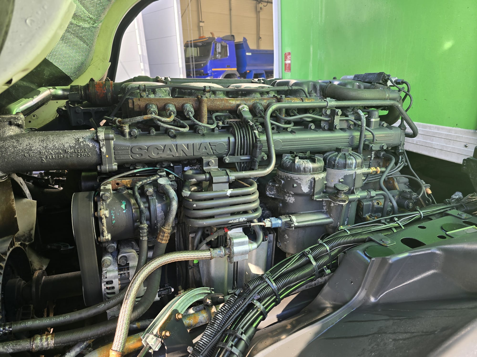 Scania P280 6×2 Rear Lift Day Cab Fridge Box Manual