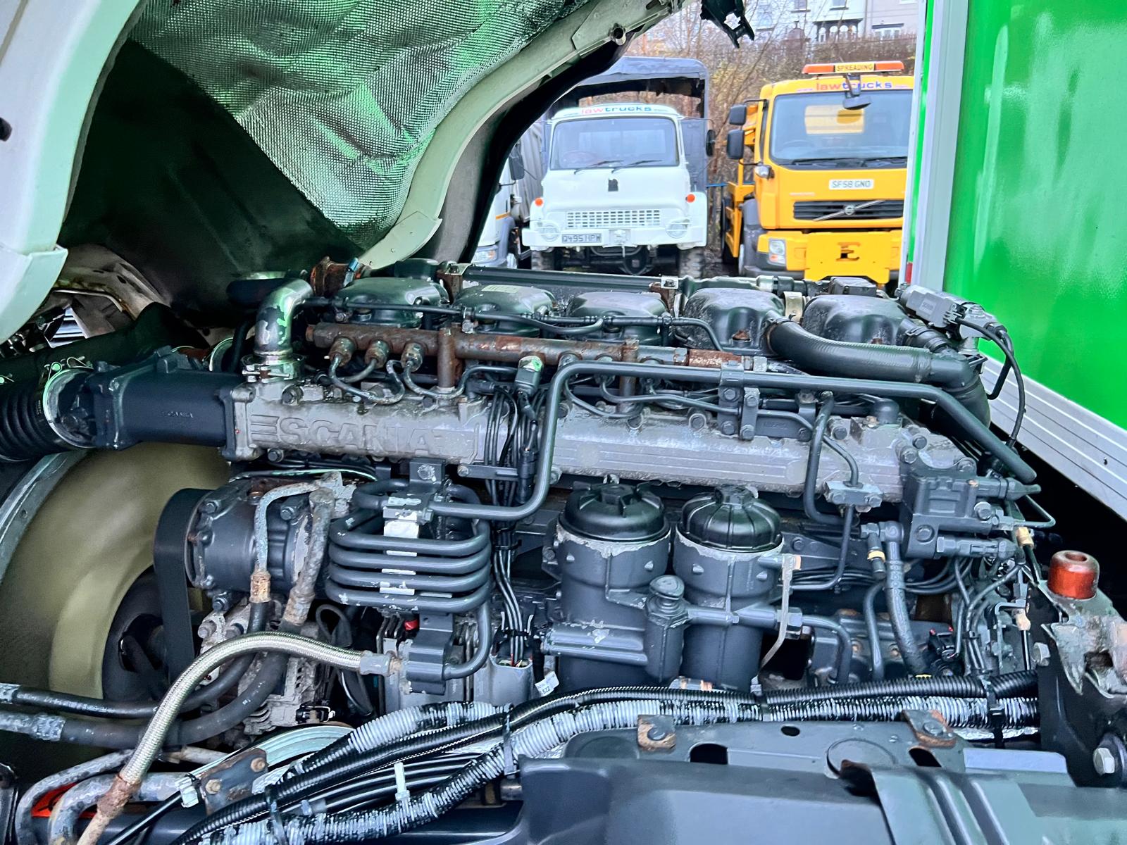 Scania P280 6×2 Rear Lift Day Cab Fridge Box