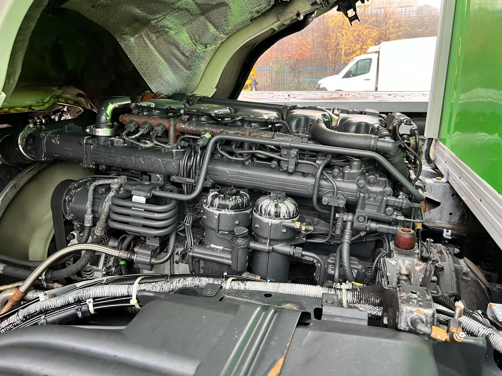 Scania P280 6×2 Rear Lift Day Cab Fridge Box