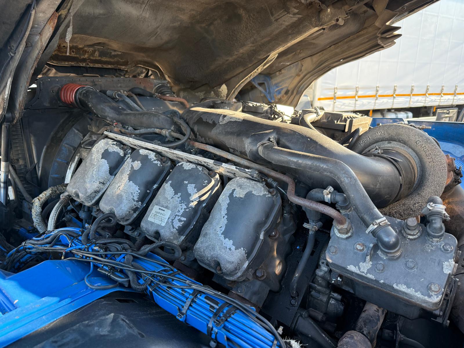 Scania R580 6×2 10 Tyre Rear Lift Tractor Unit PTO