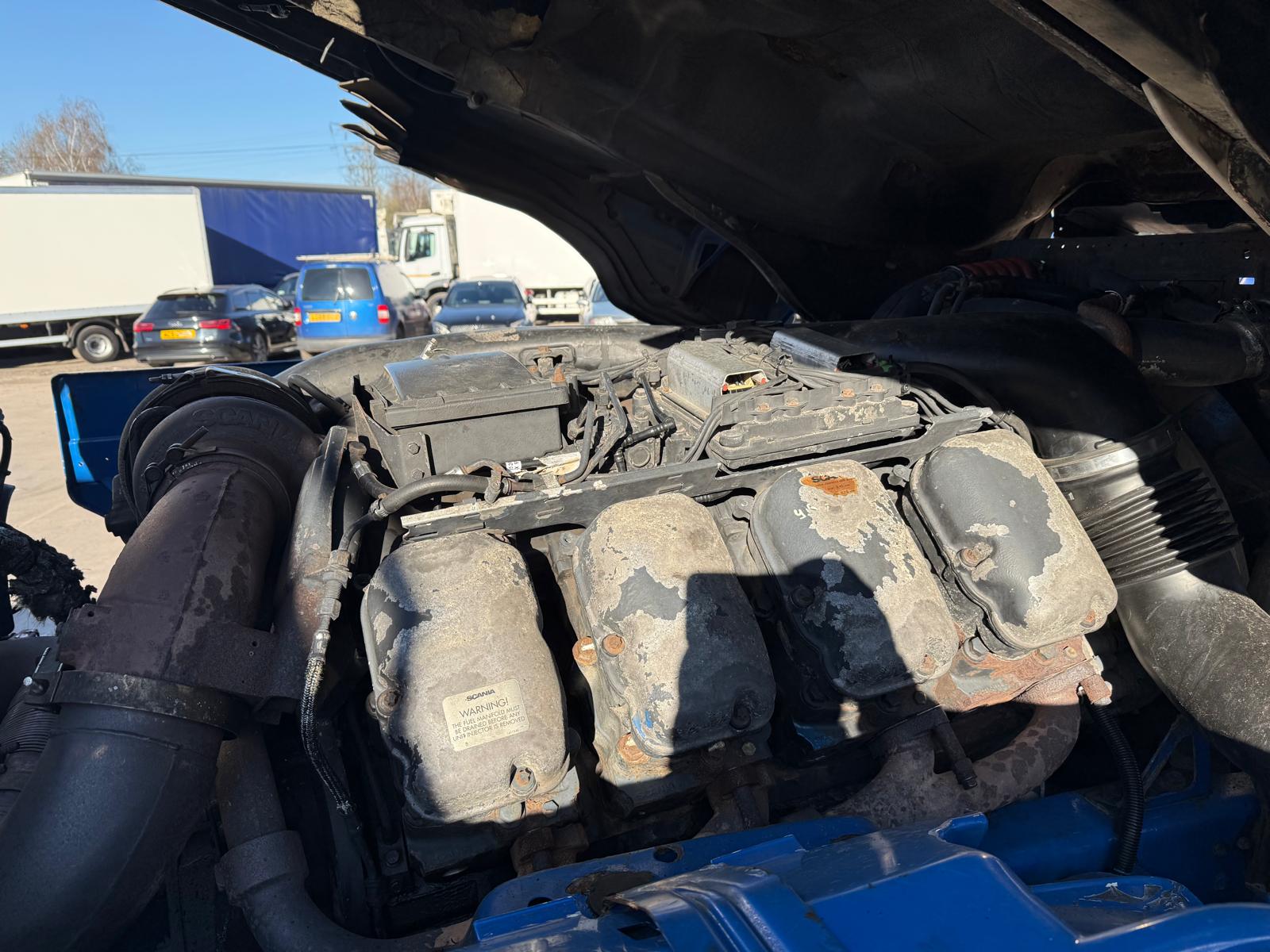 Scania R580 6×2 10 Tyre Rear Lift Tractor Unit PTO