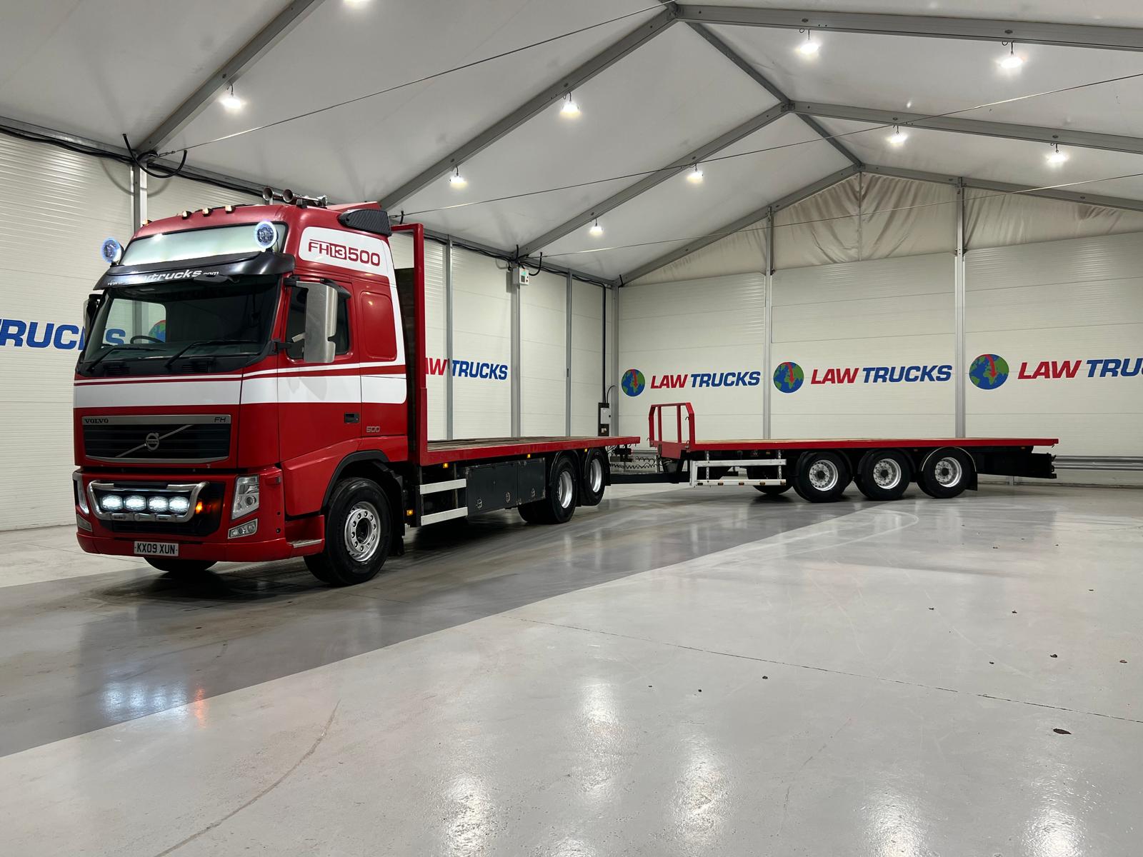 Volvo FH 500 6×2 Rear Lift Flatbed’s Drawbar