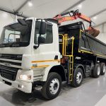 DAF CF85 360 8×4 Day Cab Steel Tipper Grab - thumbnail