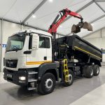 MAN TGS 35.360 8×4 Day Cab Steel Tipper Grab - thumbnail