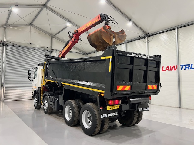 DAF CF85 360 8×4 Day Cab Steel Tipper Grab